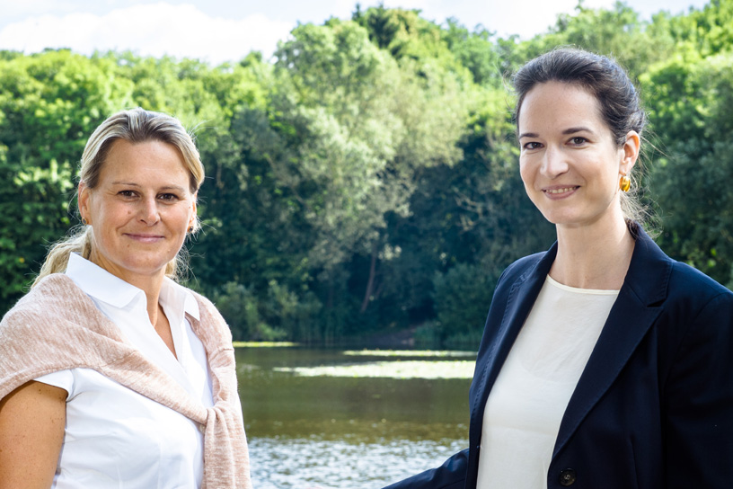 Marina Rütter und Sabine Bern (v.l.)