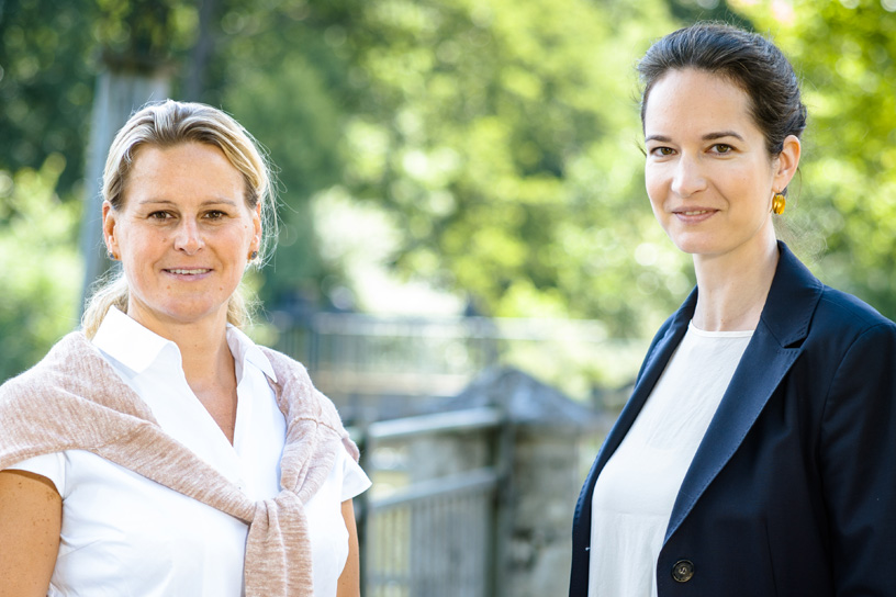 Marina Rütter und Sabine Bern (v.l.)
